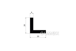 GUMMIPROFILE L-FORM - EPDM